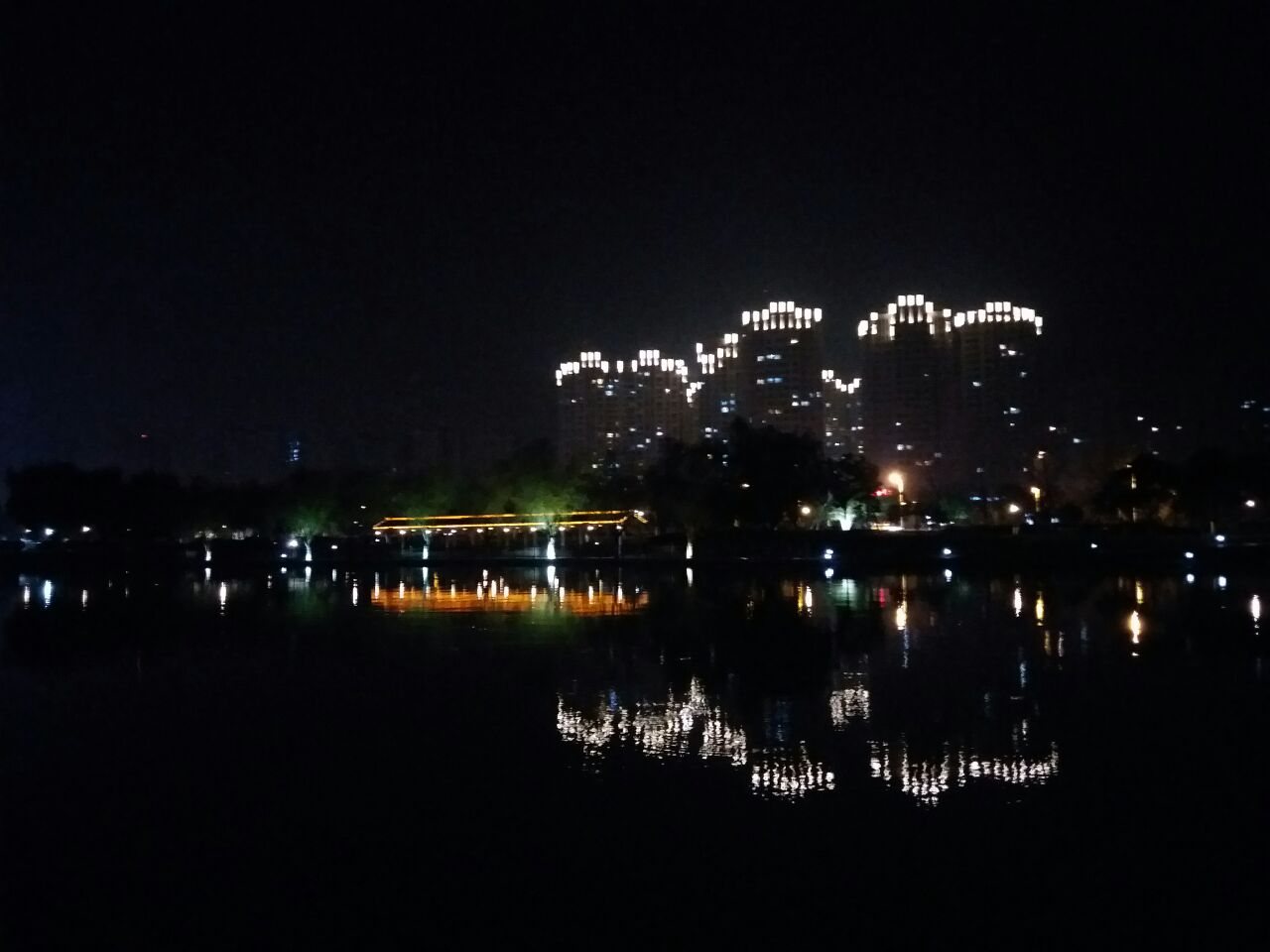 氿城夜色 实景