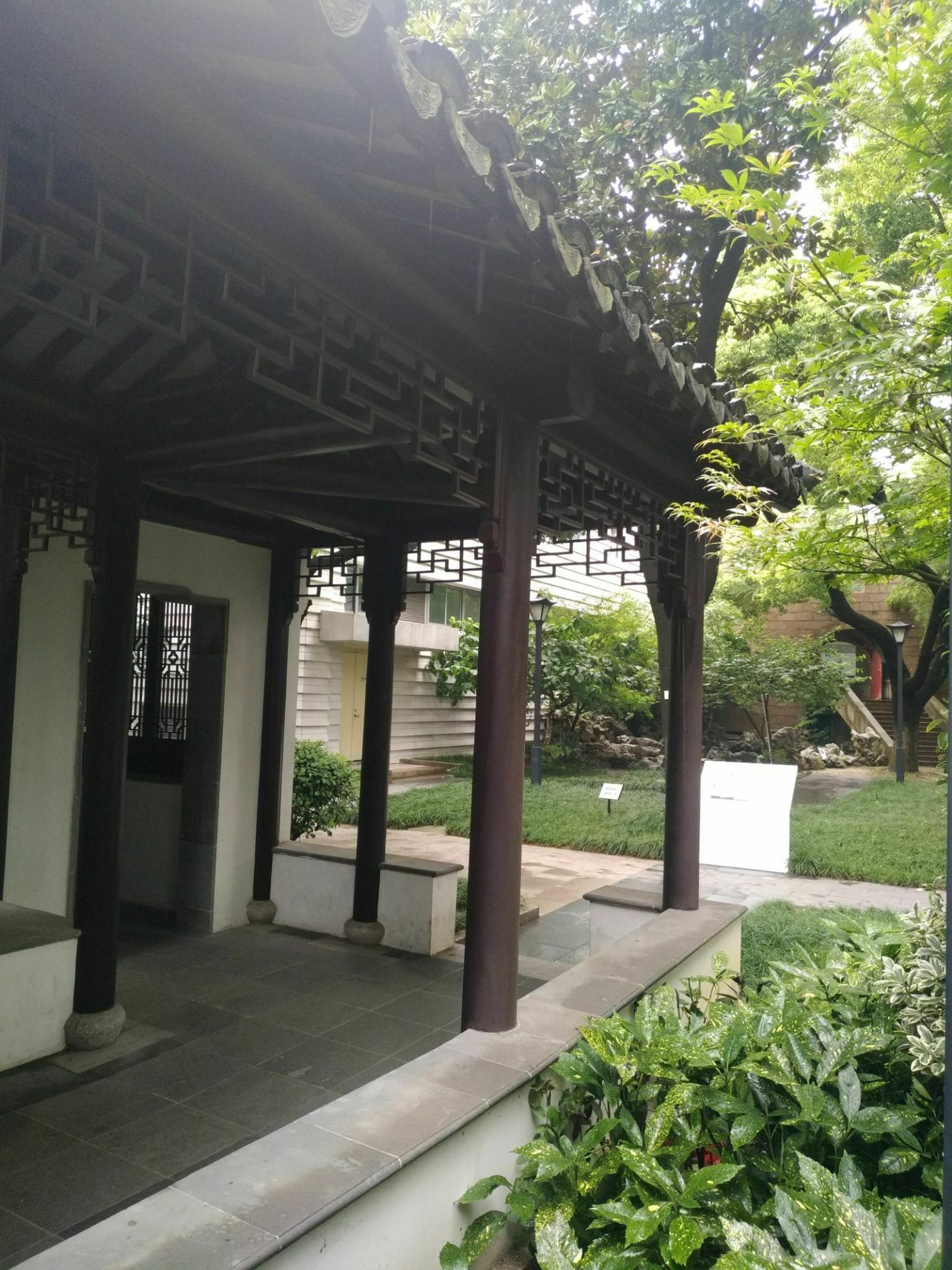 馆区庭院 · 江南廊院 实景